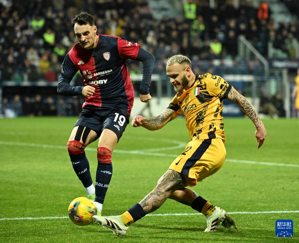 卡利亚里再获胜利，追赶领先球队